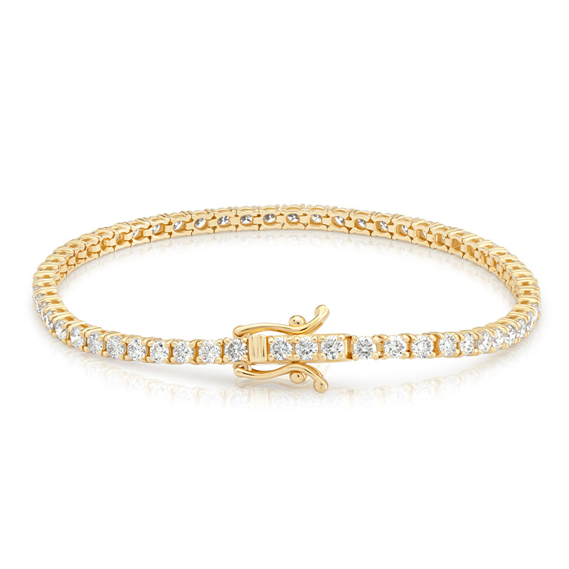3.3ct Total Lab Diamond Tennis Bracelet