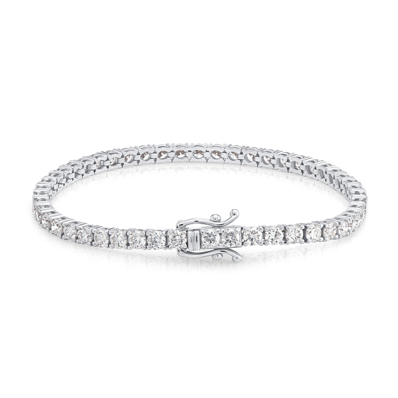 5.4ct Total Lab Diamond Tennis Bracelet